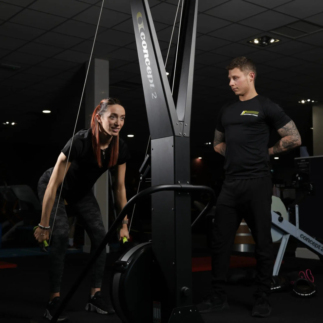 Ski erg machine for hard exercise sports in TDEE calculation using Harris-Benedict equation