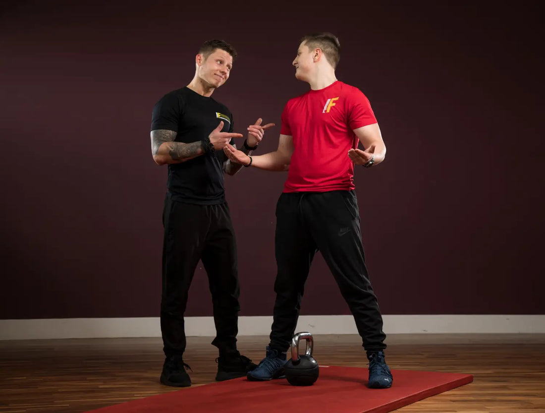 Black kettlebell for anxiety and overwhelm relief in fitness and mental health routines