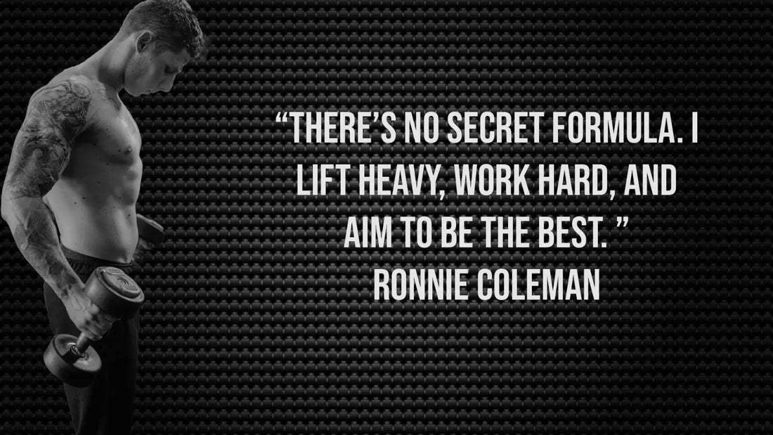 Weightlifter lifting dumbbell for new week fitness routine in New Week New Newsletter