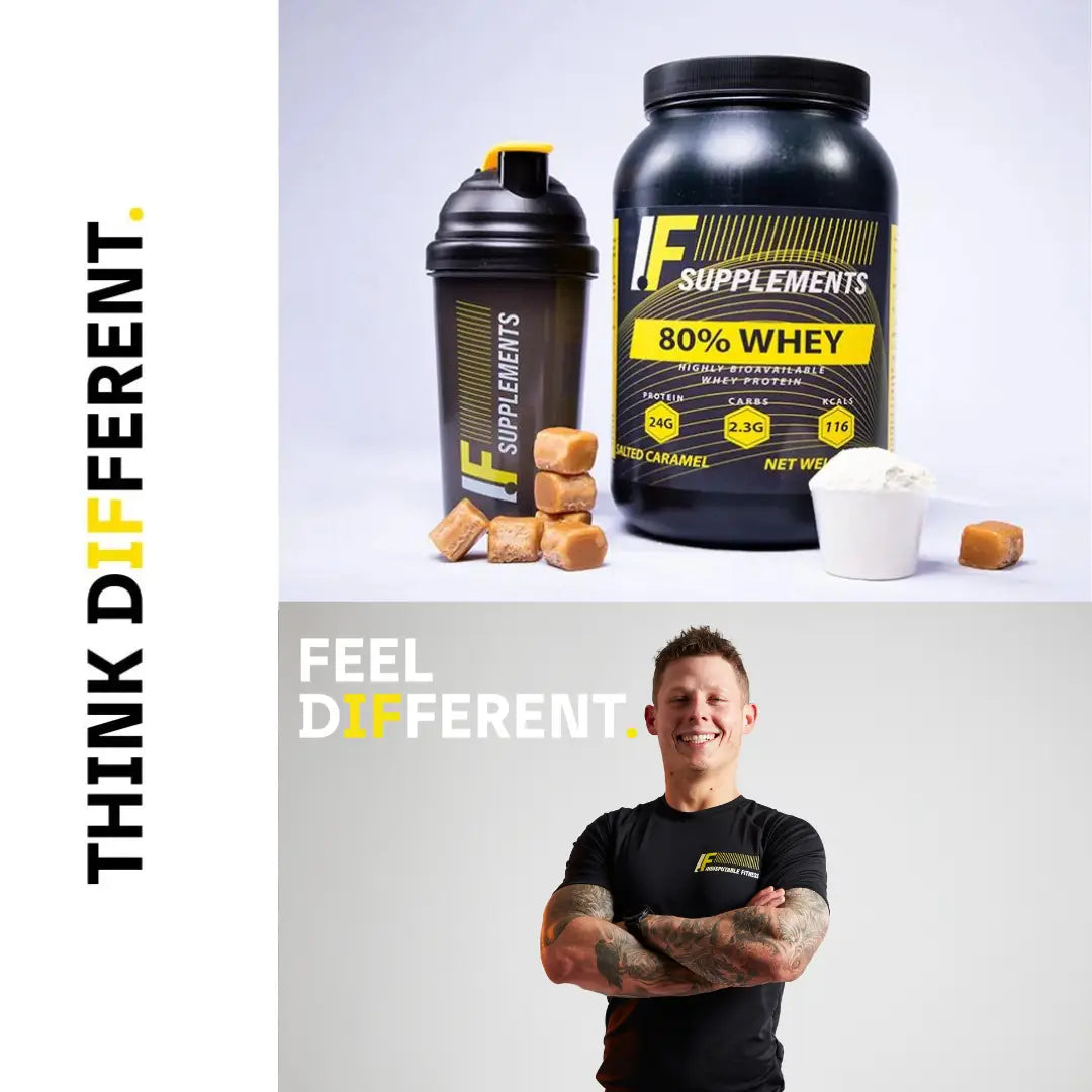 Whey protein supplement in article about protein supplements vs. whole foods for those.