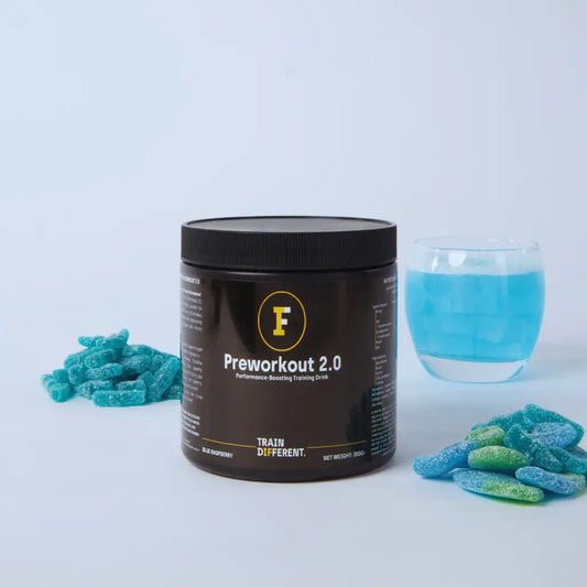Blue raspberry powder with small amount for SIP & LIFT Pre-Workout 2.0 Blue Raspberry Flavour