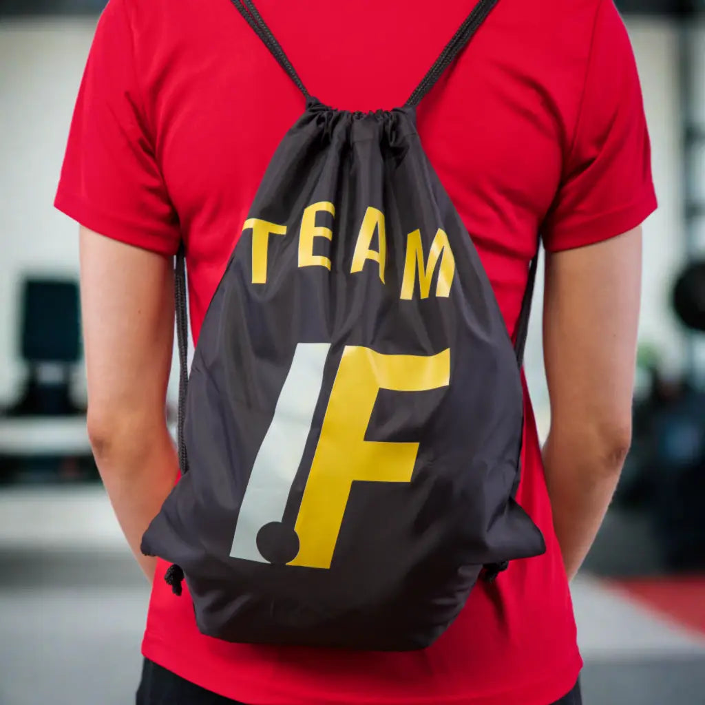 UNISEX TEAM IF (Black Gymsack)