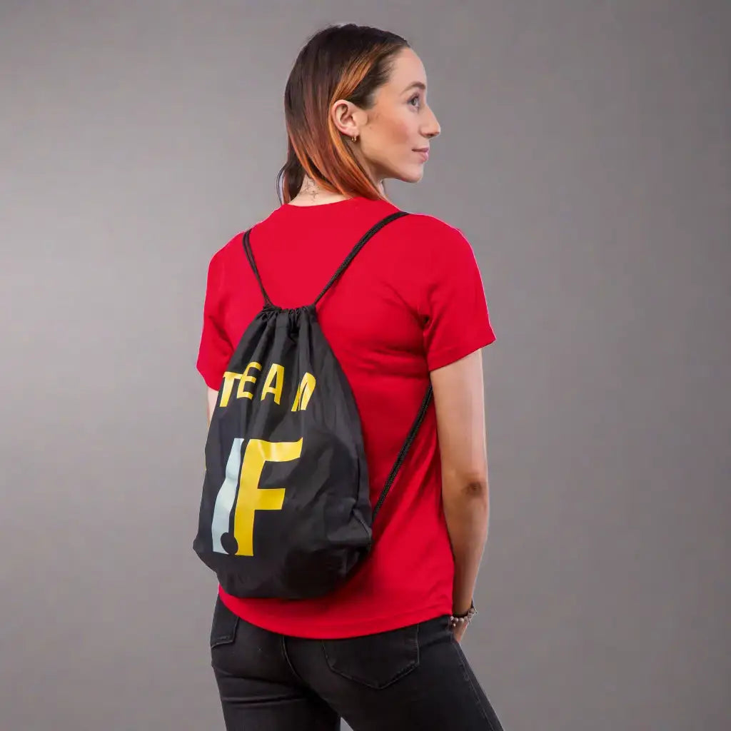 UNISEX TEAM IF (Black Gymsack)